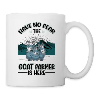 Éleveur de chèvres Chèvre Ferme Chèvre Chèvre - Mug blanc - blanc - Droite