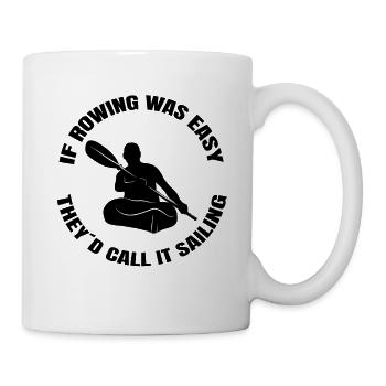 Rower funny rower saying rowing club rowing - Mug - white - Right