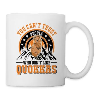 Quokka Gift Short-tailed Kangaroo - Mug - white - Right