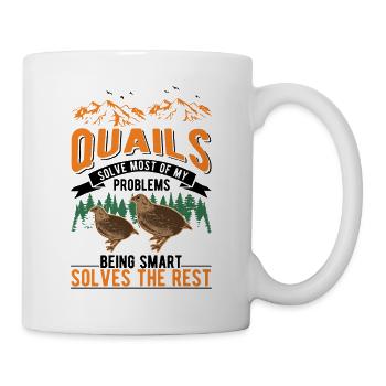 Quail Gift Quail Grower - Mug - white - Right