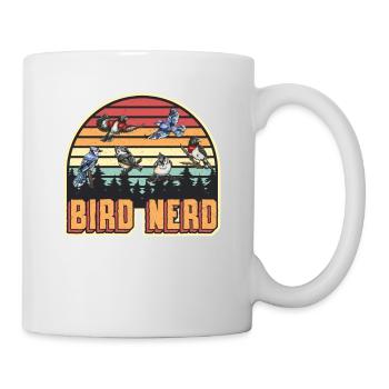Observation des oiseaux Nerd - Mug blanc - blanc - Droite