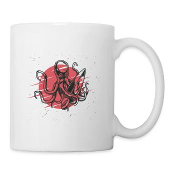 Surfen - Tasse - Weiß - Rechts