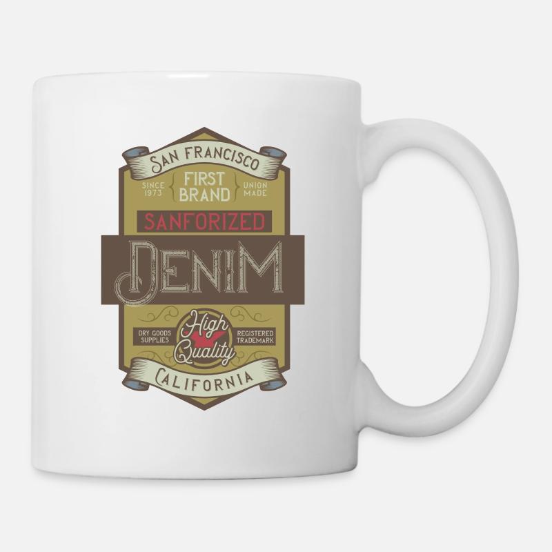 Motards, motocyclistes - Mug blanc - blanc