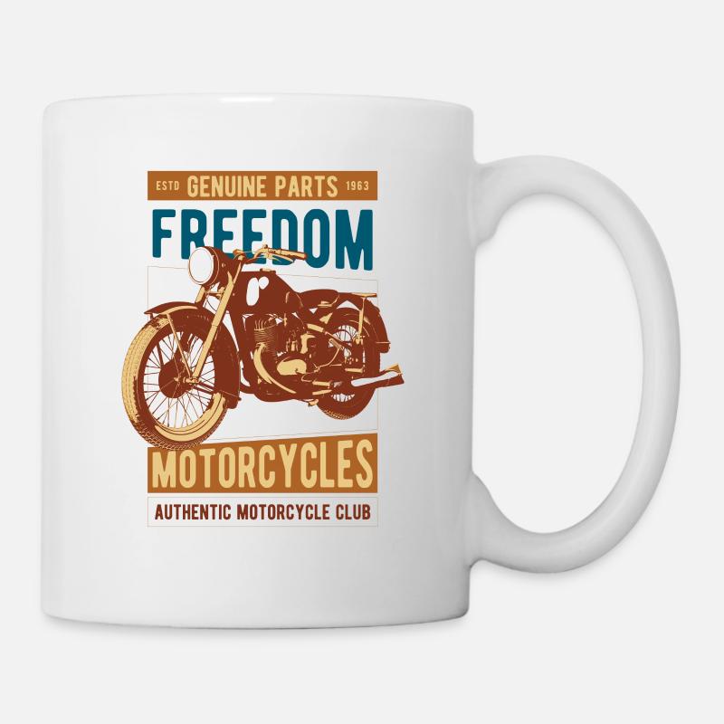 Bikers, motorcyclists - Mug - white