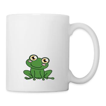 Je suis une grenouille - Mug blanc - blanc - Droite
