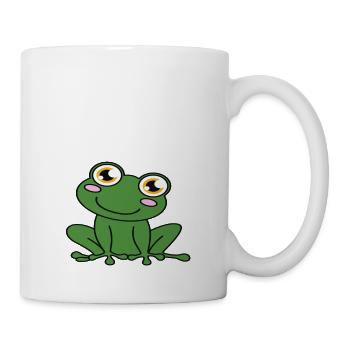 Ich Liebe Frösche - Tasse - Weiß - Rechts