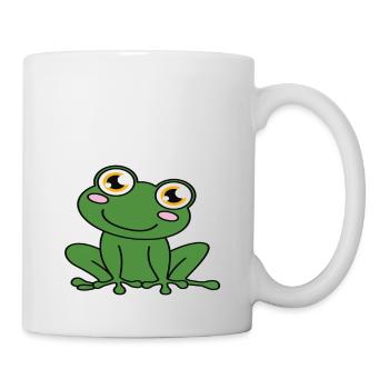 Bien sûr, j’ai raison, j’ai une grenouille - Mug blanc - blanc - Droite