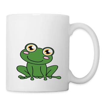 Prétendez que je suis une grenouille - Mug blanc - blanc - Droite