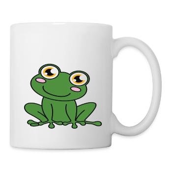 Croyez-moi, je suis un propriétaire de grenouille - Mug blanc - blanc - Droite