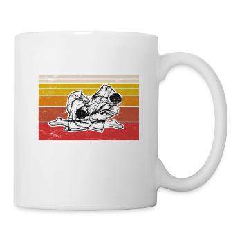 Professional Clothing Folder BJJ JuJitsu Brazilian - Tasse - Weiß - Rechts