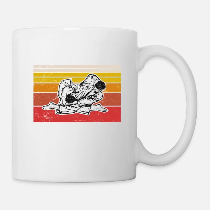 Professional Clothing Folder BJJ JuJitsu Brazilian - Mug - white