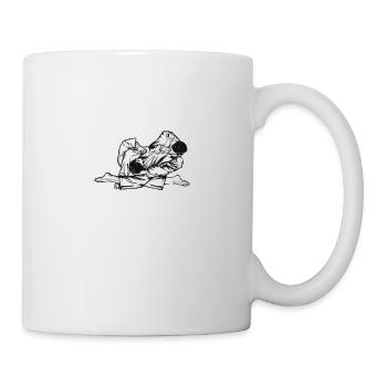 Définir Trop de Jiu Jitsu Brésilien JiuJitsu BJJ J - Mug blanc - blanc - Droite