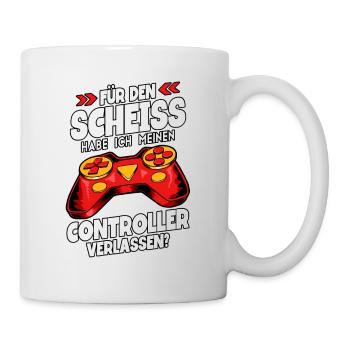 Zocken Gaming - Tasse - Weiß - Rechts