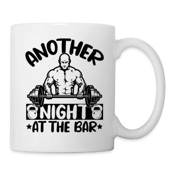 Another Night at the Bar - Tasse - Weiß - Rechts