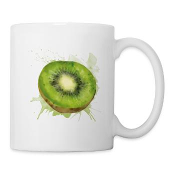 Kiwi FANNY - Mug blanc - blanc - Droite
