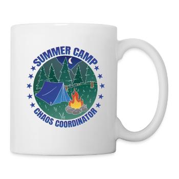 Camp d’été Chaos Coordinateur 4 - Mug blanc - blanc - Droite