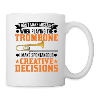 Trombone Creative Decisions Trombonist - Mug - white - Right