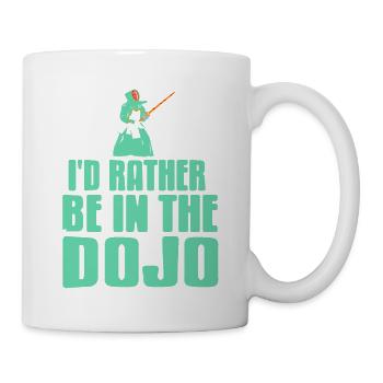 I'd Rather Be In The Dojo Awesome Aikido Tea - Mug - white - Right