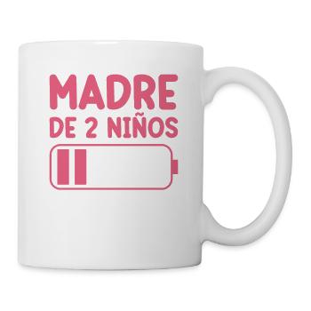 Maman De Deux Enfants - Mug blanc - blanc - Droite