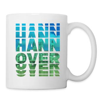 Hanovre Allemagne Ville Skyline Accueil Amour - Mug blanc - blanc - Droite