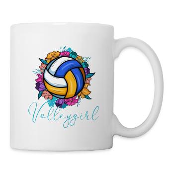 Volleygirl Beach Volleyball - Mug - white - Right