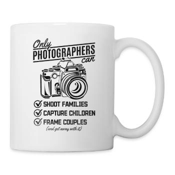 Camera Photographer Photography Lover Funny Photo - Mug - white - Right