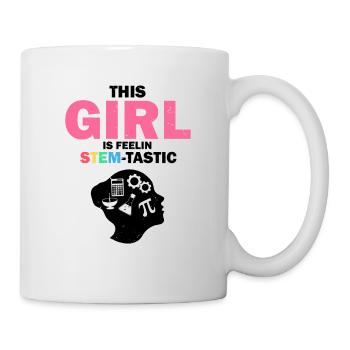 Steminist Science Design for Women Science - Mug - white - Right
