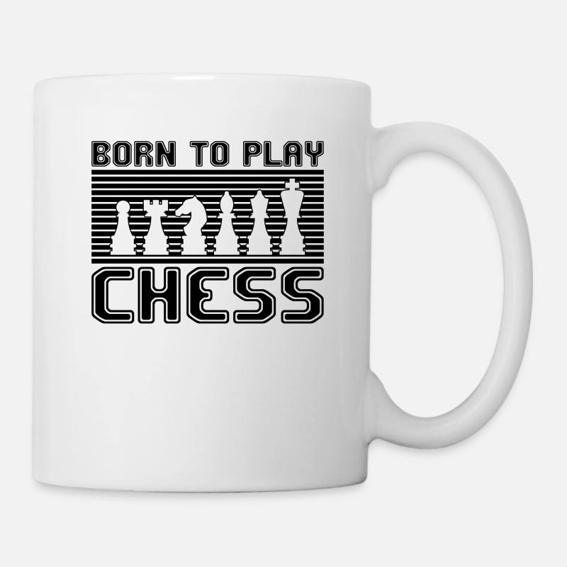 Échecs - Mug blanc - blanc