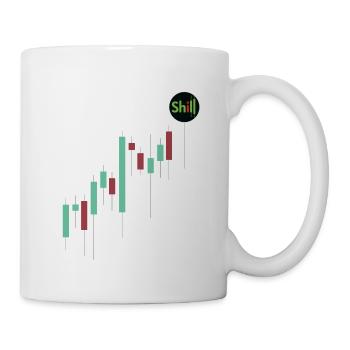 Lustiges Bitcoin und Kryptowährung Investor HODL - Tasse - Weiß - Rechts