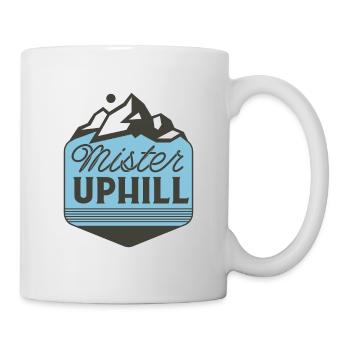 mister uphill - Tasse - Weiß - Rechts