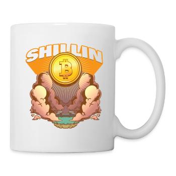Lustiges Bitcoin und Kryptowährung Investor HODL - Tasse - Weiß - Rechts
