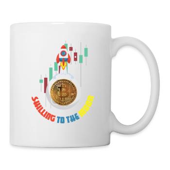 Bitcoin Bier und Kryptowährung Investor HODL und - Tasse - Weiß - Rechts