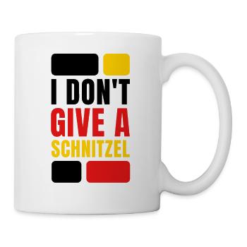 Je ne donne pas de schnitzel dîner festival de la bière Bavière - Mug blanc - blanc - Droite