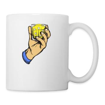 Day Dinking - Humor Pickleball Spieler Paddleball - Tasse - Weiß - Rechts