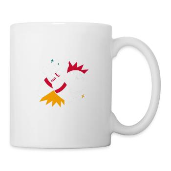 Cool Vintage Pin Bowling Designs T-Shirt - Tasse - Weiß - Rechts