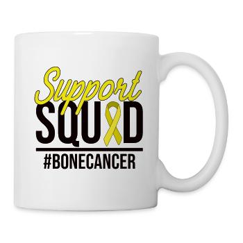 Support Squad - Bone Cancer - Tasse - Weiß - Rechts