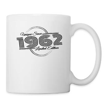 Unique depuis 1962 Anniversaire 60e anniversaire - Mug blanc - blanc - Droite