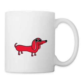 Don't Trip Over My Weiner - Mug - white - Right