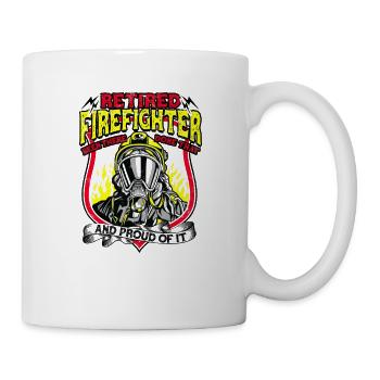 Retired Firefighter been there done that And - Mug - white - Right
