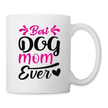 Meilleure maman de chien de tous les temps - Mug blanc - blanc - Droite