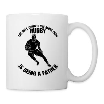 Rugby Rugby Team Rugby Coach Father Rugby Player - Mug - white - Right
