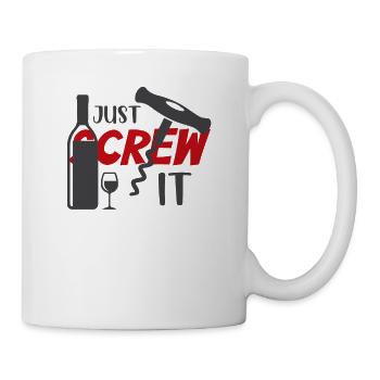 Merde - Mug blanc - blanc - Droite