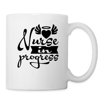 Nurse in Progress - Mug - white - Right