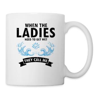 Pool Guy Design for PoolBoy and Pool Cleaner - Mug - white - Right