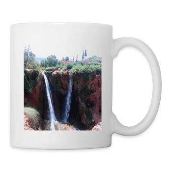 Ouzoud Brunnen 2 - Tasse - Weiß - Rechts