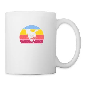 Évidemment un drôle de cheval licorne - Mug blanc - blanc - Droite