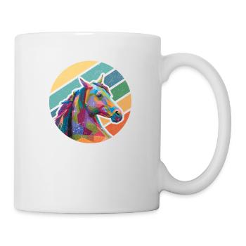 Amateurs d’équitation Équitation Équitation Amateurs d’animaux Chevaux - Mug blanc - blanc - Droite