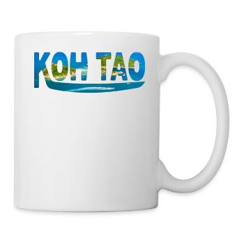 Koh Tao - Île paradisiaque - Vacances - Plongée - Mug blanc - blanc - Droite
