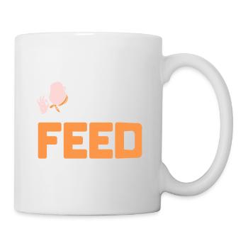 Let Me Feed You All Awesome Cooking T-Shirt - Mug - white - Right