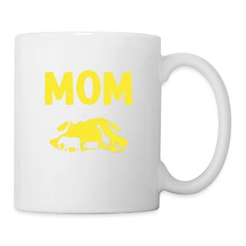 Safari Familienurlaub Design für Afrika Savanne - Tasse - Weiß - Rechts